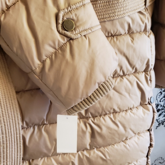 Lucky Brand Women's Belted Winter Puffer Long Coat Size Medium - Picture 14 of 15